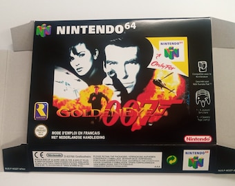 Nintendo 64 Goldeneye 007 FR box