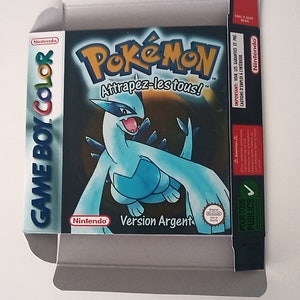 Jeu Pokémon Version Argent - Game Boy Color - Version Française - Bon état Complet