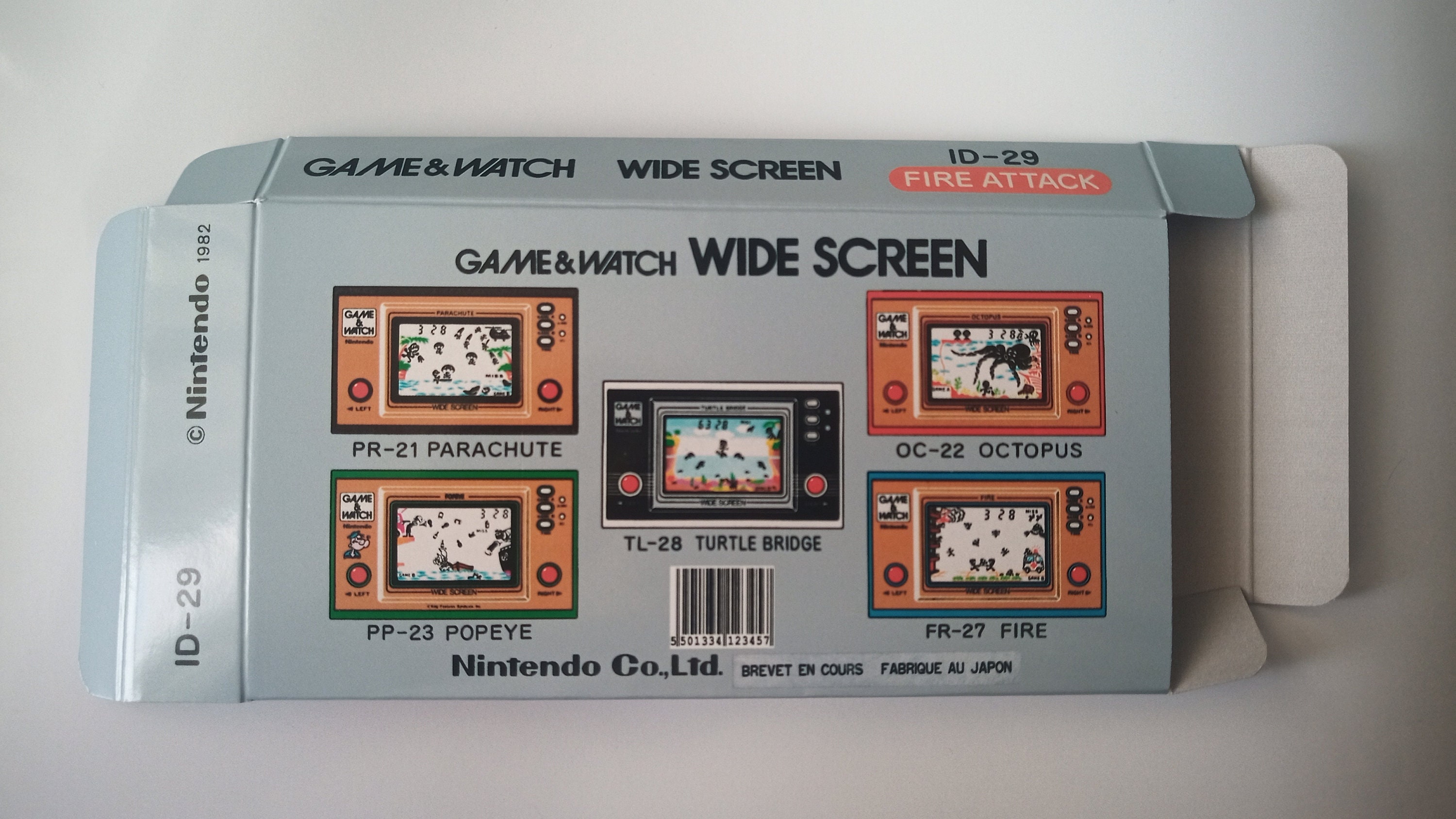 Fire Attack [ID-29] Prices Game & Watch | Compare Loose, CIB