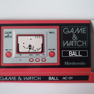 Spitball Sparky BU-201 ゲーム&ウォッチ ボックスとマニュアル