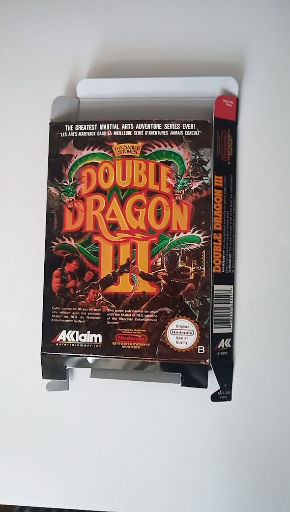 任天堂 ファミコン ダブルドラゴン3 ボックス - Etsy 日本