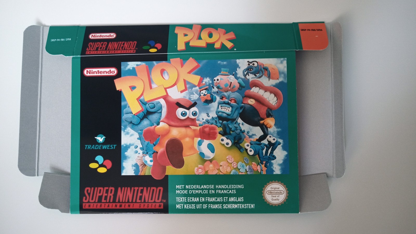 PLOK(プロック) （『プロック！』1993年／スーパーファミコン