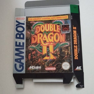 Game Boy Double Dragon 2 box image 1
