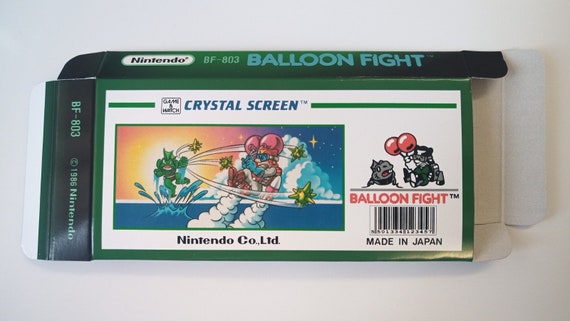 Game & Watch Balloon Fight Box - Etsy