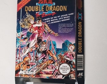 Nintendo Nes Double Dragon 2 box