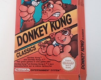 Nintendo Nes Donkey Kong Classics box