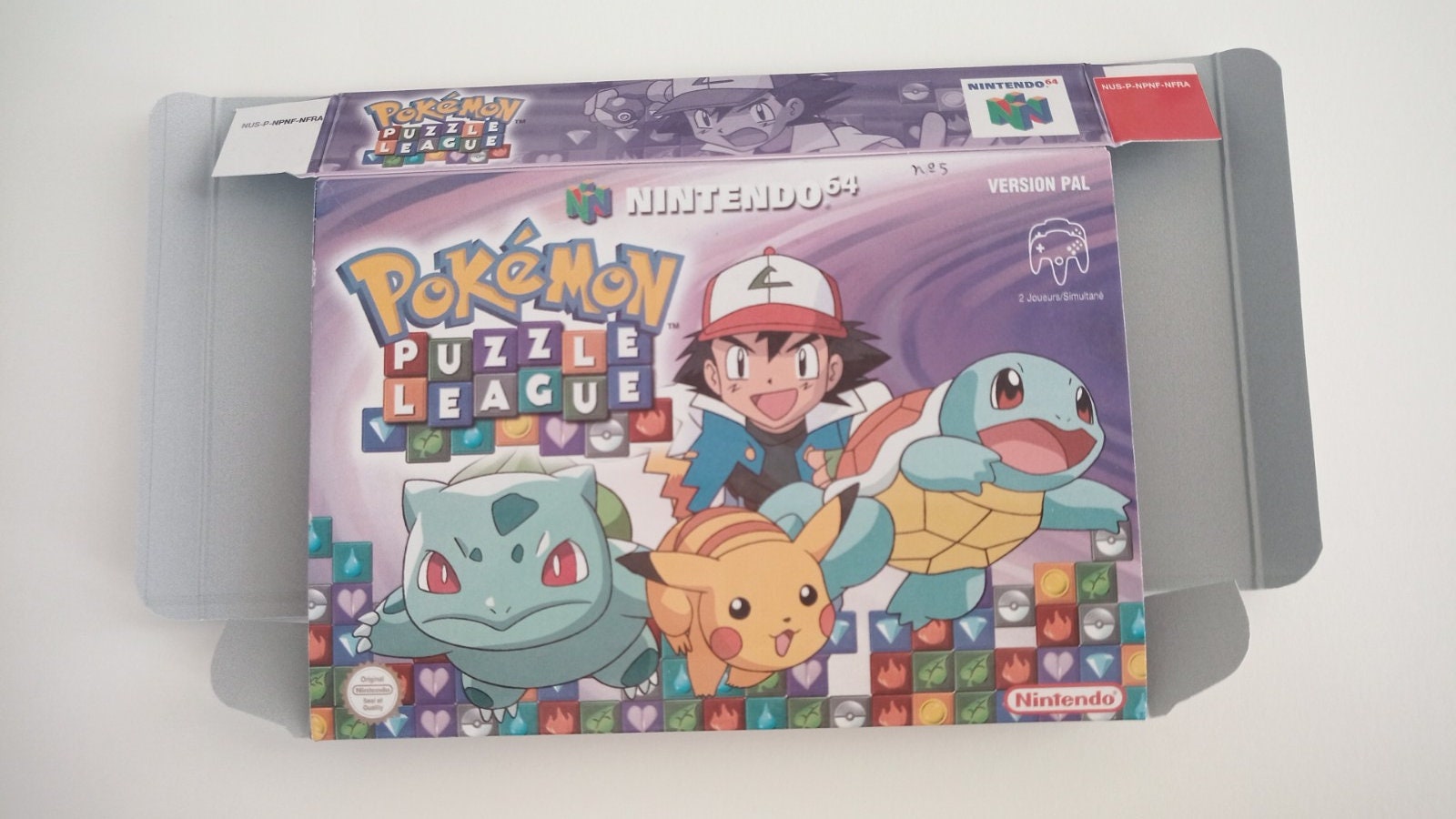 ポケットモンスター Nintendo 64 Pokemon Puzzle League Box - Etsy