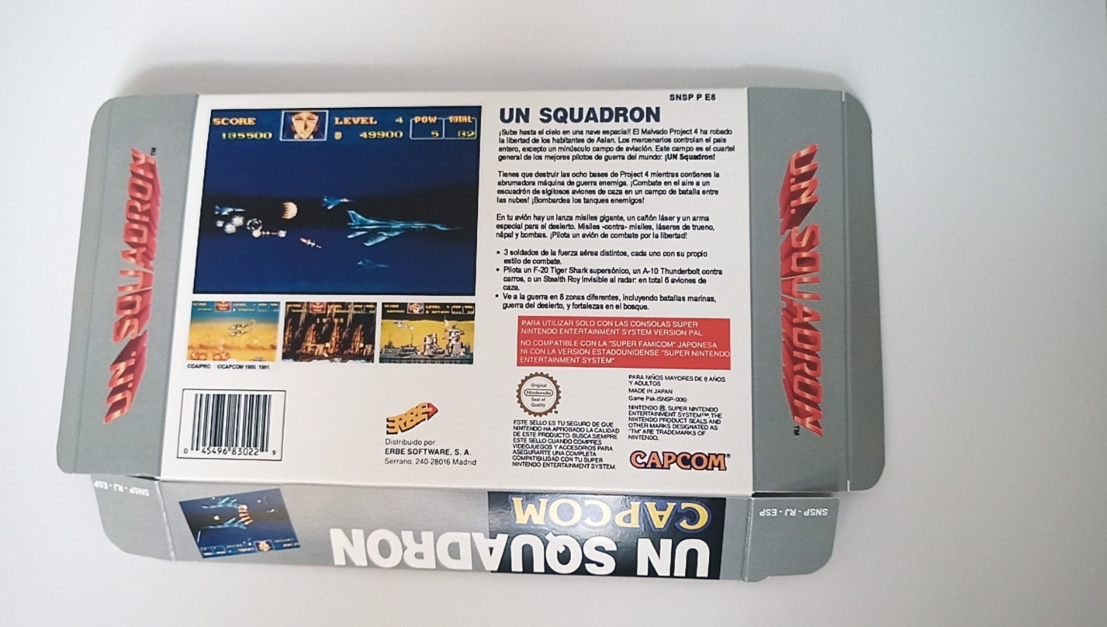 U.N. Squadron (Super Nintendo)