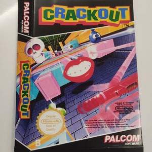 Nintendo Nes Crackout box image 1
