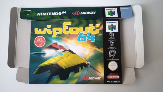 Nintendo 64 Wipeout 64 Box - Etsy Denmark
