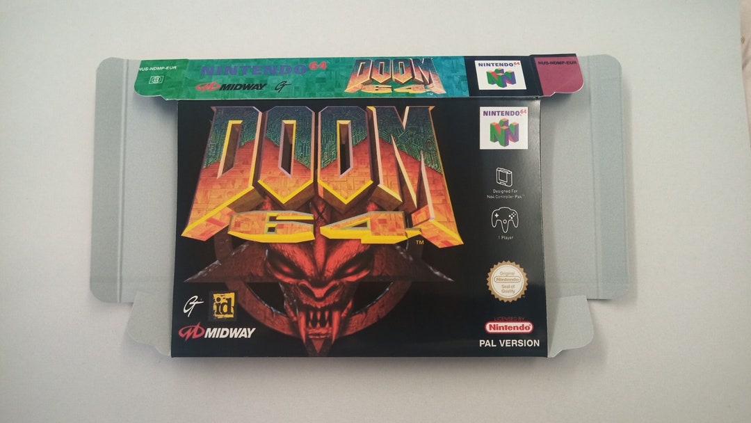 In Stock* Doom 64 w/box manual Japan Nintendo 64 N64 Very