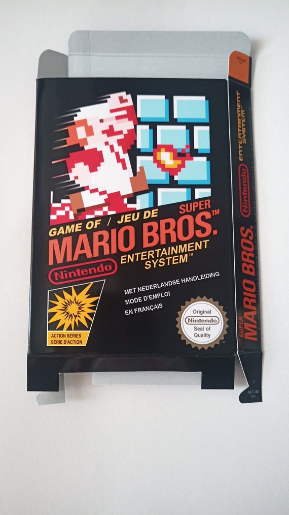 efterspørgsel balance Sprog Nintendo Nes Super Mario Bros UK-FR Box - Etsy
