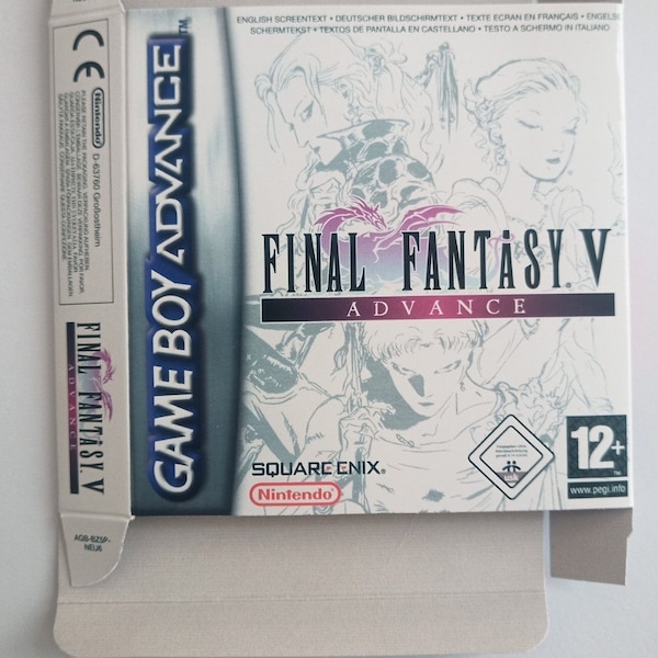 Game Boy Advance Final Fantasy V box