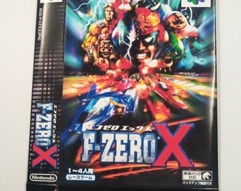 F-zero X (nintendo 64, 1998) N64, Original Vintage Video Game