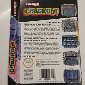 Nintendo Nes Crackout box image 2