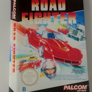Nintendo Nes Road Fighter-box