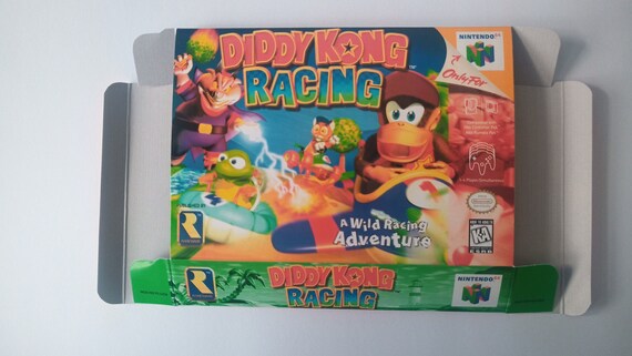 N64 ディディーコング レーシング ゲームソフト ドンキーコング