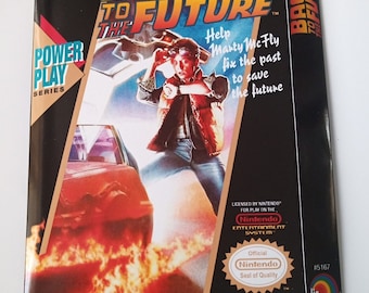 Nintendo Nes Back to the Future boîte