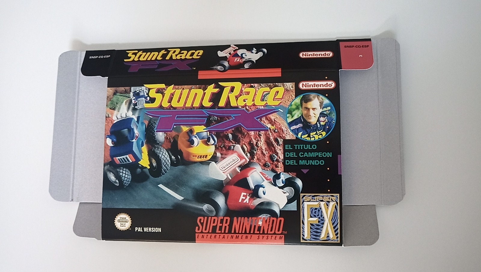 Did anyone have Stunt Race FX? : r/snes