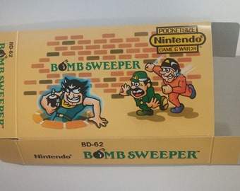 Game & Watch Bomb Sweeper box