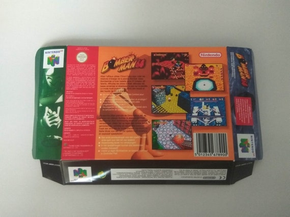 ニンテンドー64 ボンバーマン64 ボックス - Etsy 日本