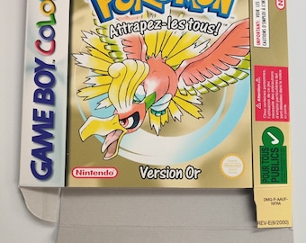 Nintendo Game Boy Color Pokemon VersionOr box