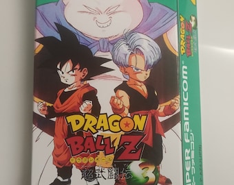 Super Famicom Dragon Ball Z Box - Etsy