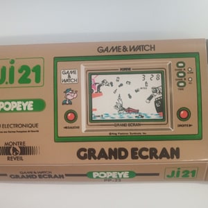 Nintendo ニンテンドー 任天堂 ゲームウォッチ ポパイ PP-23 Vintage Nintendo Game & Watch Popeye PP-23 Handheld game