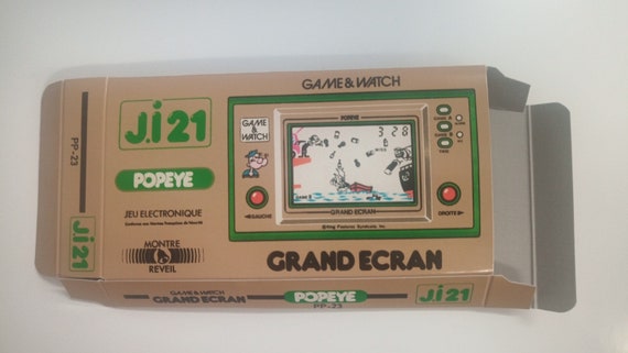 Game & Watch Popeye Box - Etsy