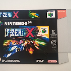 Nintendo 64 F-Zero X-box