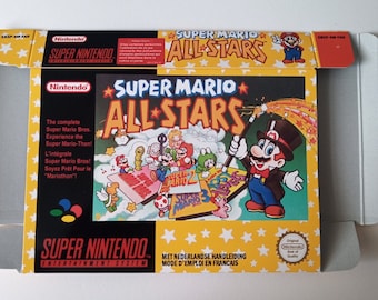 Super Nintendo Super Mario All Stars FR-UK box