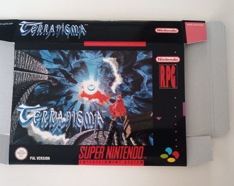 Super Nintendo Terranigma box