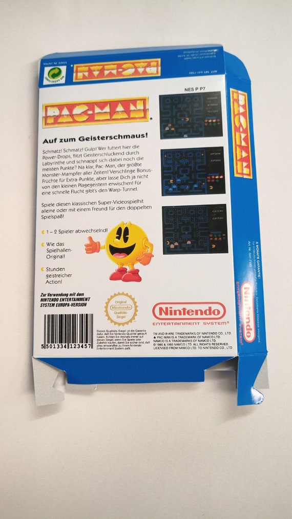 Pac man nintendo entertainment system sale