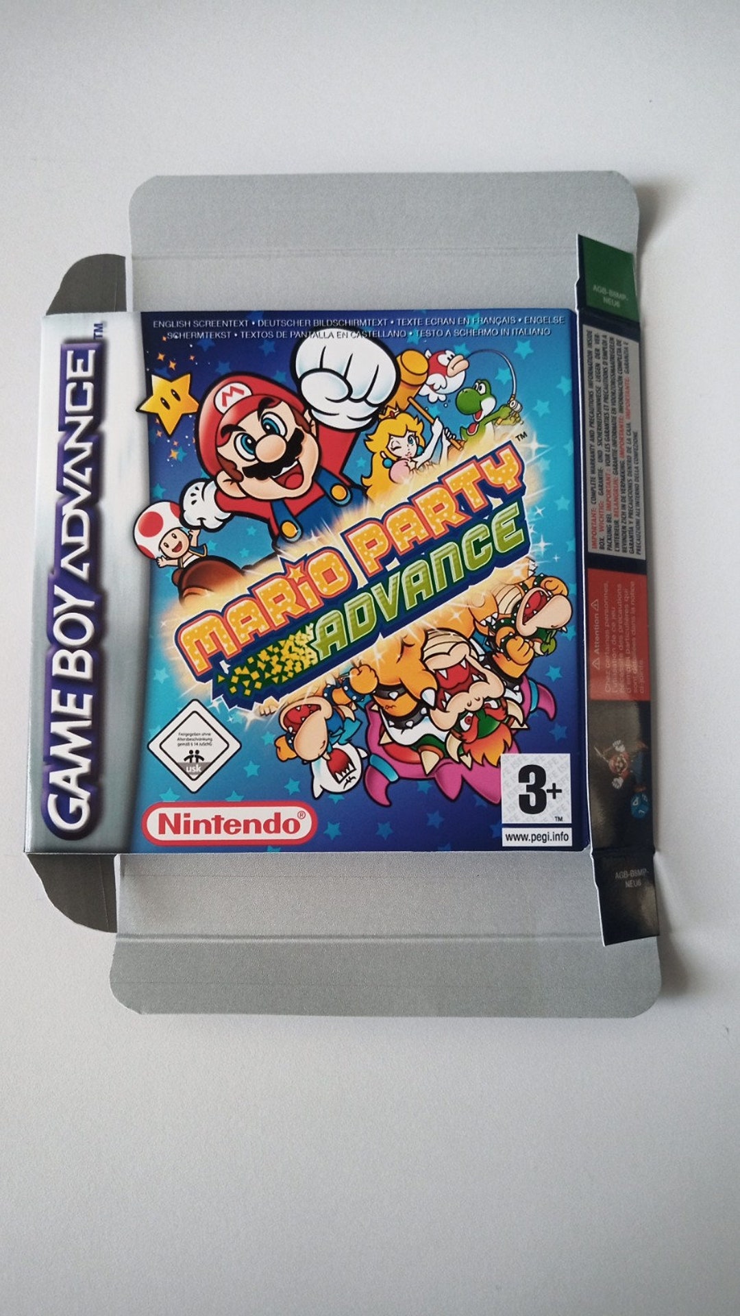 ゲームボーイアドバンス マリオパーティアドバンス ボックス