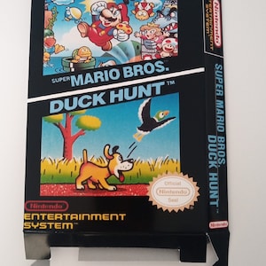 Nintendo Nes Super Mario Bros & Entenjagd Box