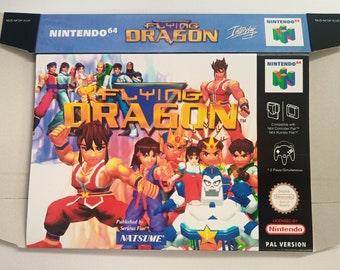 Nintendo 64 Flying Dragon  box