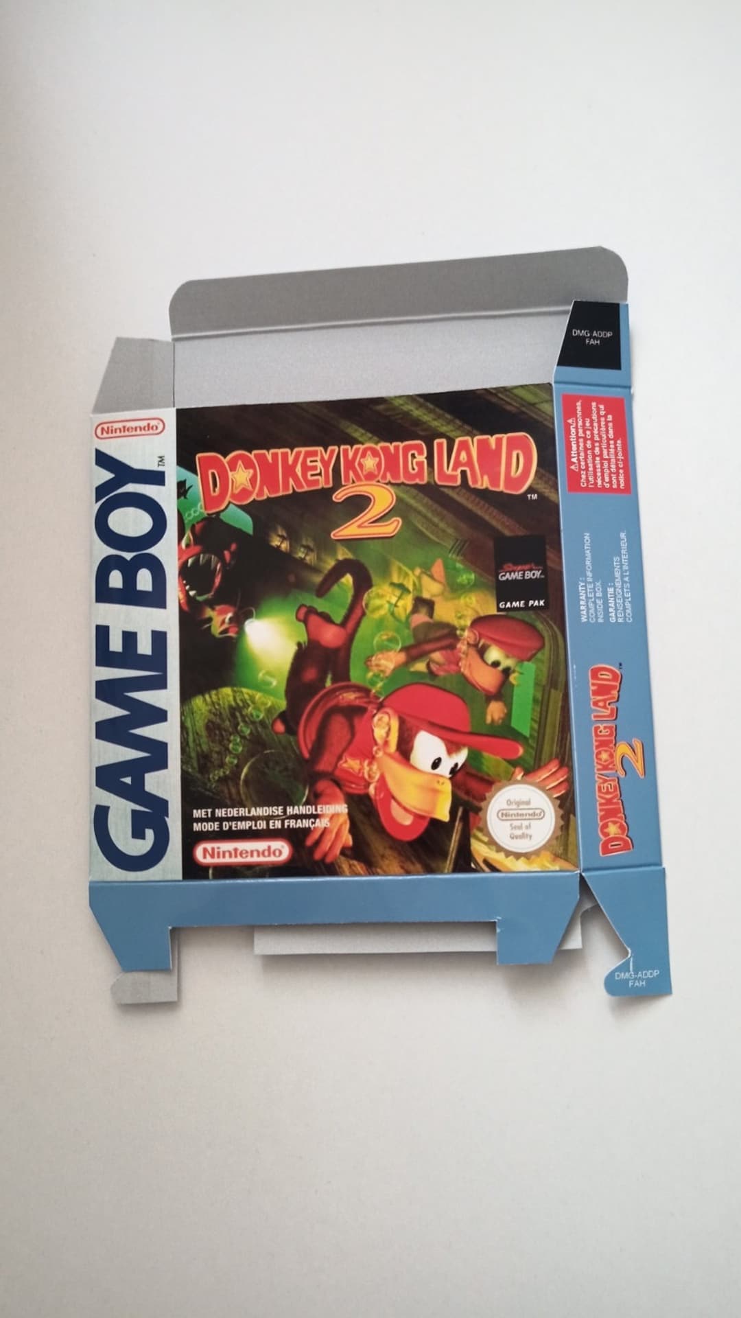 Game Boy Donkey Kong Land 2 box Etsy