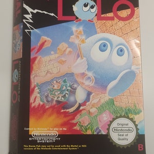 Nintendo Nes The Adventures of Lolo-box