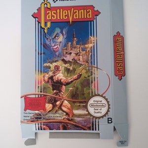 Nintendo Nes Castlevania-box