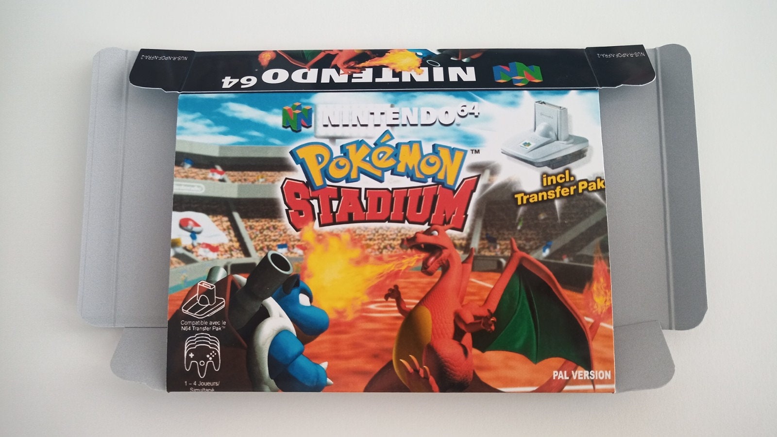 Boîte de protection pour jeux Pokémon Stadium N64 – Accessoires-Figurines