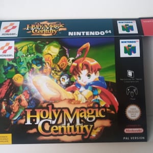 Nintendo 64 Holy Magic Century  box