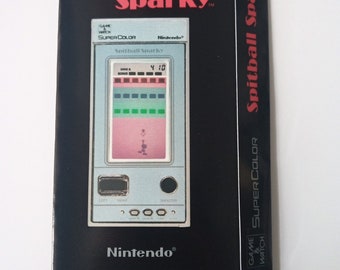 Spitball Sparky BU-201 ゲーム&ウォッチ ボックスとマニュアル