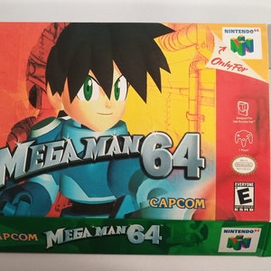 Nintendo 64 Megaman 64 USA box