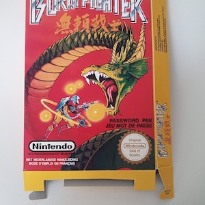 Nintendo Nes Burai Fighter box