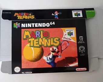 任天堂 - マリオズテニス バーチャルボーイ 箱、説明書付き マリオズテニス/バーチャルボーイ(VB)/中古/箱・説明書あり