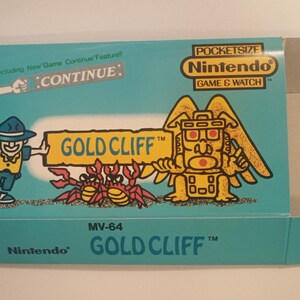 Game & Watch Gold Cliff Box - Etsy