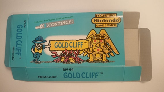 ゲーム&ウォッチ　　美品 Nintendo GOLDCLIFF 美品】任天堂ゲームウォッチ ゴールドクリフ MV-64 - メルカリ