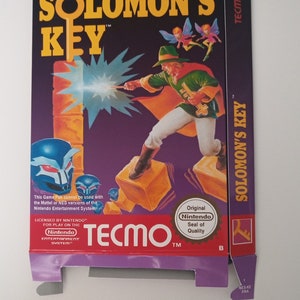 Nintendo Nes Solomons nyckellåda