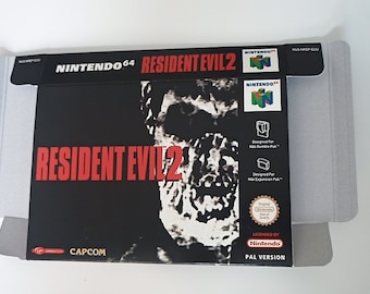 Nintendo 64 Resident Evil 2 box
