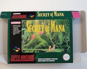 Super Nintendo Secret of Mana French box